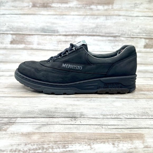 Mephisto Run Off Black Women's Shoes - Picture 6 of 11